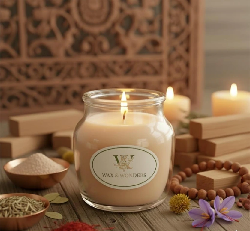 Sandalwood Scented Candle