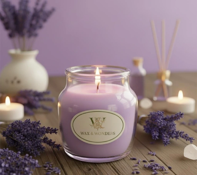 Lavender Scented Candle